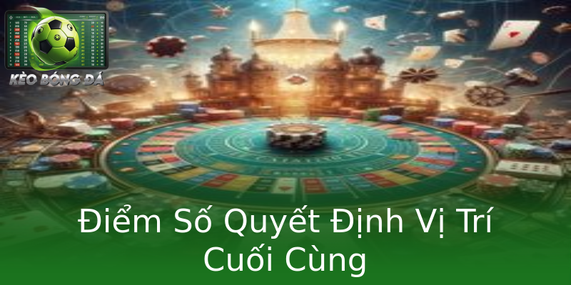 Điểm Số Quyết Định Vị Trí Cuối Cùng Điểm Số Quyết Định Vị Trí Cuối Cùng