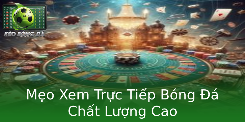 Mẹo Xem Trực Tiếp Bóng Đá Chất Lượng Cao Mẹo Xem Trực Tiếp Bóng Đá Chất Lượng Cao