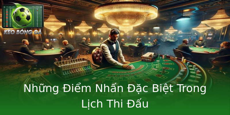 Những Điểm Nhấn Đặc Biệt Trong Lịch Thi Đấu Những Điểm Nhấn Đặc Biệt Trong Lịch Thi Đấu