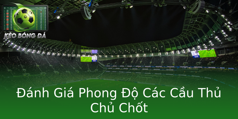 Đánh Giá Phong Độ Các Cầu Thủ Chủ Chốt Đánh Giá Phong Độ Các Cầu Thủ Chủ Chốt