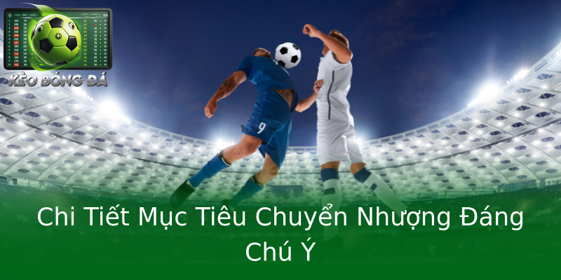 Chi Tiết Mục Tiêu Chuyển Nhượng Đáng Chú Ý Chi Tiết Mục Tiêu Chuyển Nhượng Đáng Chú Ý