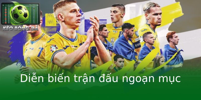 Diễn biến trận đấu ngoạn mục Diễn biến trận đấu ngoạn mục