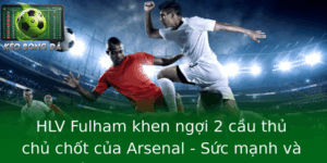 HLV Fulham khen ngợi 2 cầu thủ chủ chốt của Arsenal - Sức mạnh và chiến thuật gợi mở tương lai 1 Hlv Fulham Khen Ngoi 2 Cau Thu Chu Chot Cua Arsenal Suc Manh Va Chien Thuat Goi Mo Tuong Lai