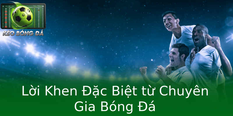 Lời Khen Đặc Biệt từ Chuyên Gia Bóng Đá Lời Khen Đặc Biệt từ Chuyên Gia Bóng Đá